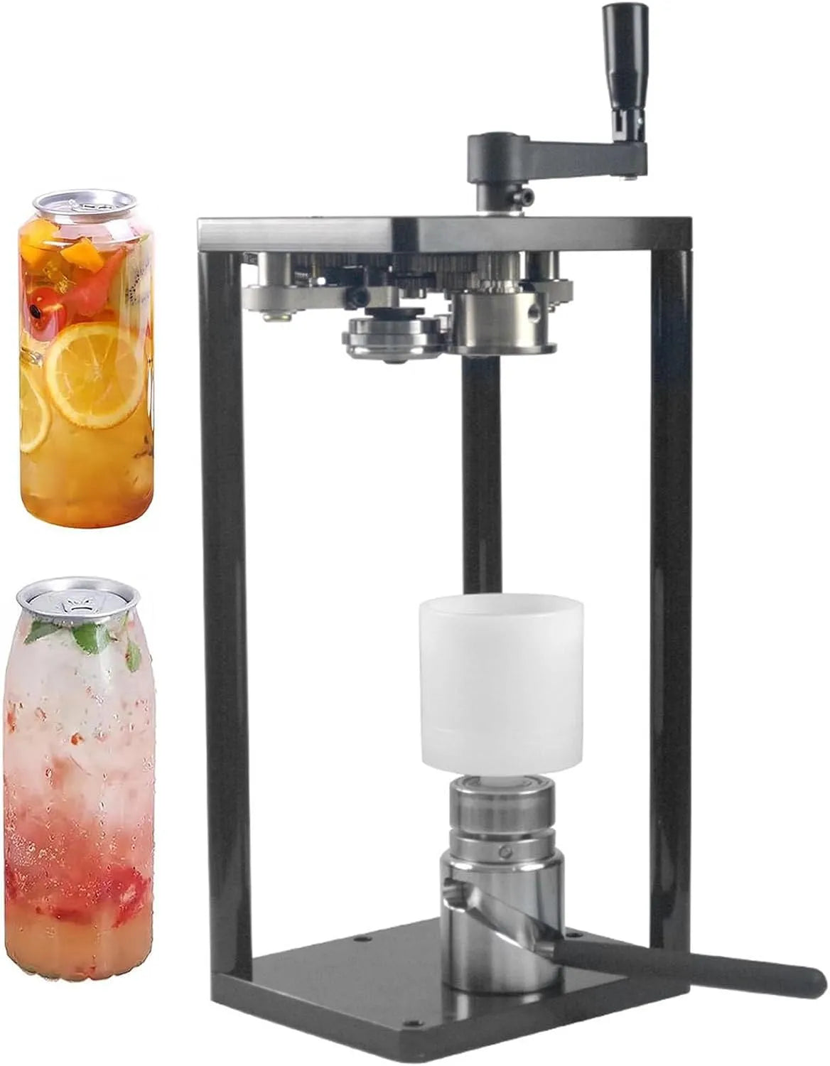Handmatige inblikkende machine met 3-17 cm, 330 ml, 500 ml, 650 ml, RVS, aluminium en zonder netstroom
