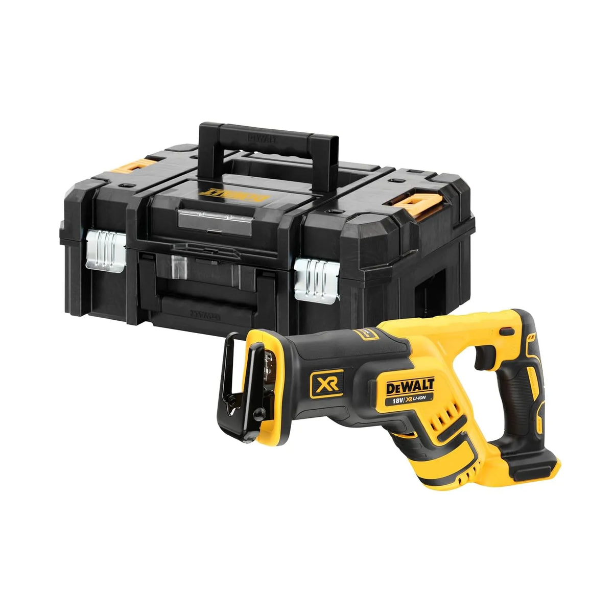 Lader, DeWalt DCS367NT, extreem compact, handig, lange looptijd en levensduur, incl. TSTAK Box II, levering zonder accu en oplader DCS367NT