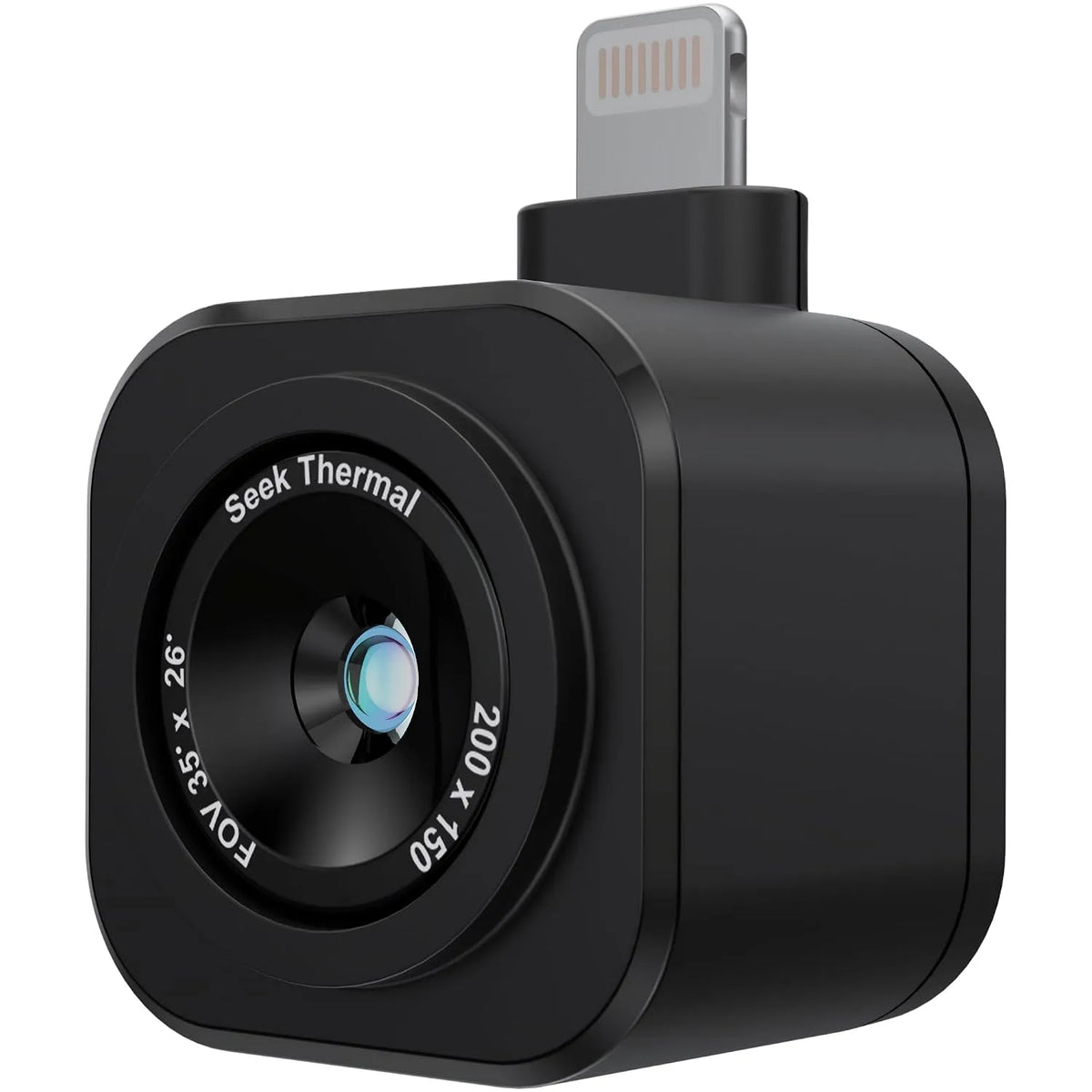 Apple, hoge resolutie 200 x 150, 25 Hz beeldfrequentie, warmtebeeldcamera, temperatuurbereik