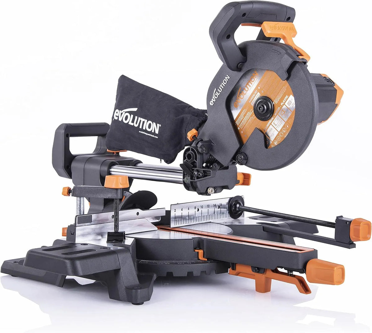 Cirkelzaag, R210SMS-300, 300 mm Schuif, Hout, Zaagblad Inclusief 210 mm, Multi-materiaal Snijden, verstekzaag, Metaal