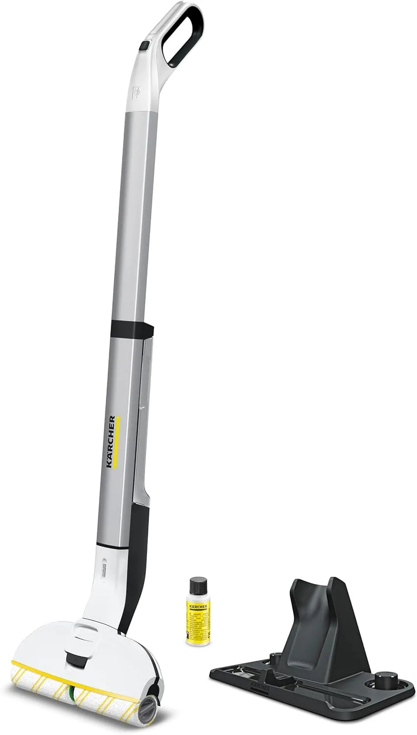 Vloerreiniger, Kärcher, oppervlaktevermogen per acculading: ca. 60 m2, wit, levensduur batterij: ca. 20 min