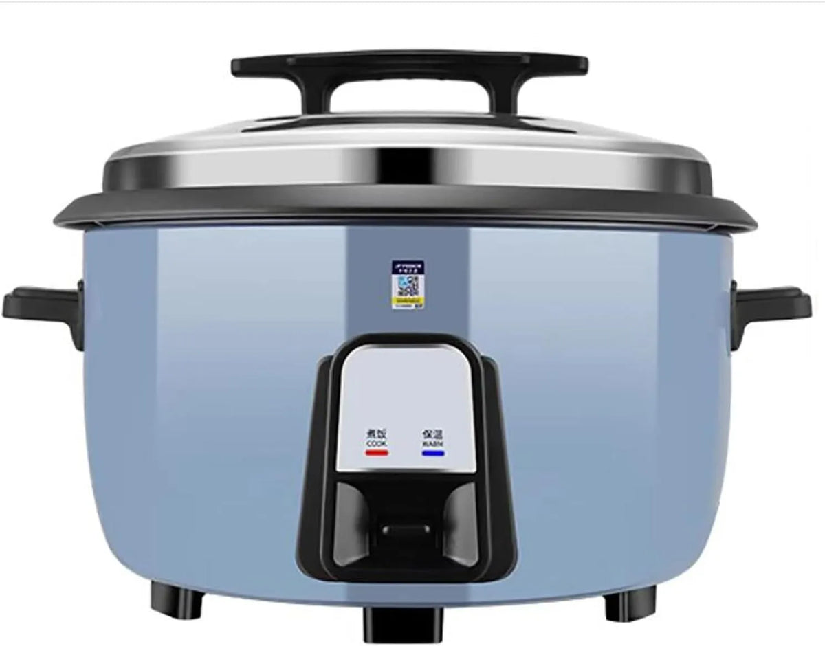 Commerciële Rijstkoker 8L-45L Kantine Hotel School Restaurants Ouderwetse Rijstkoker met Grote Capaciteit 8-60 Personen met 45L, 28L, RVS en mobiele