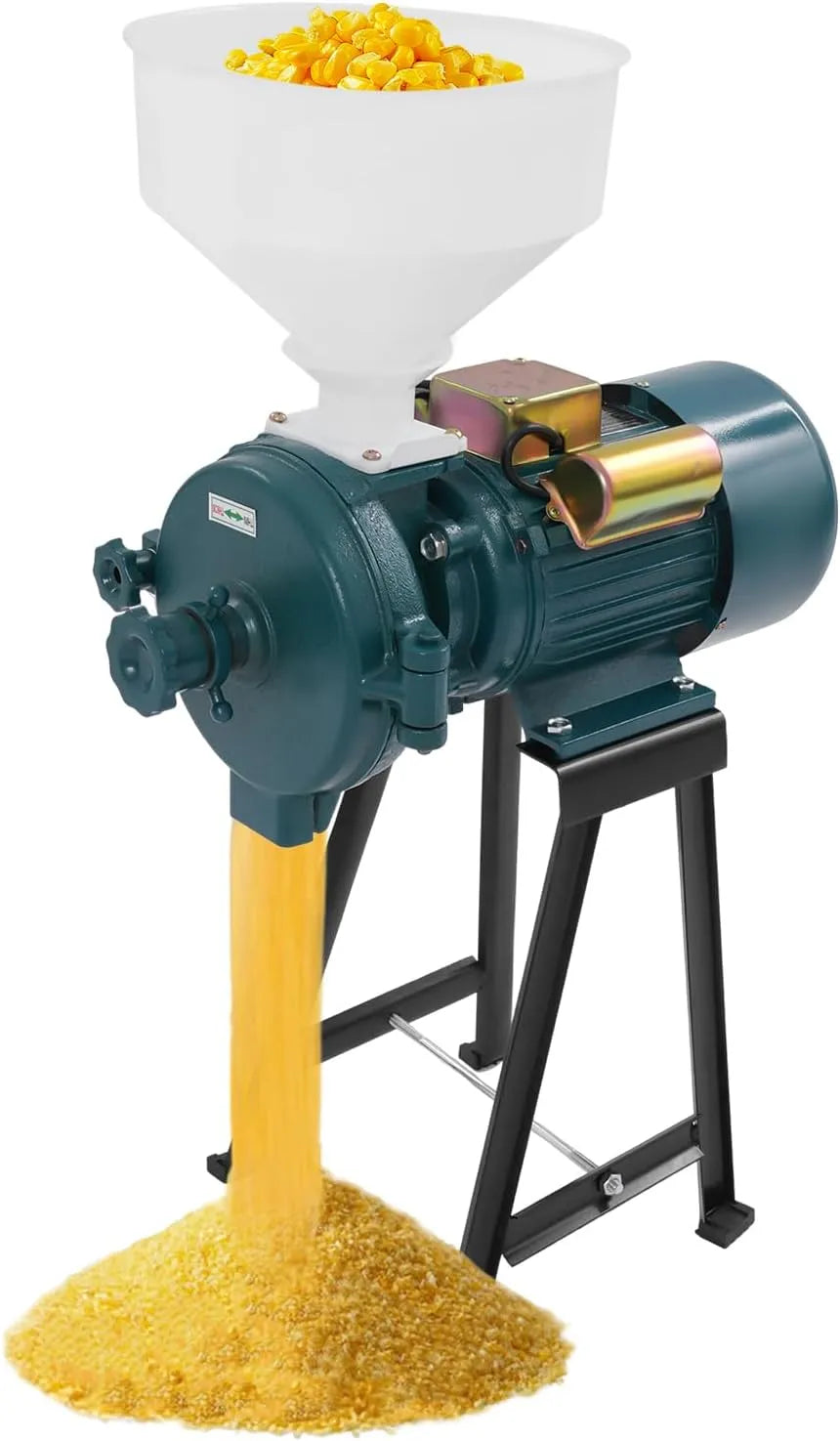 Molen, 220 V, 1400 tpm, Elektrische graanmolen, machine, kruidenmolen, voor granen, maïs, 2200 W