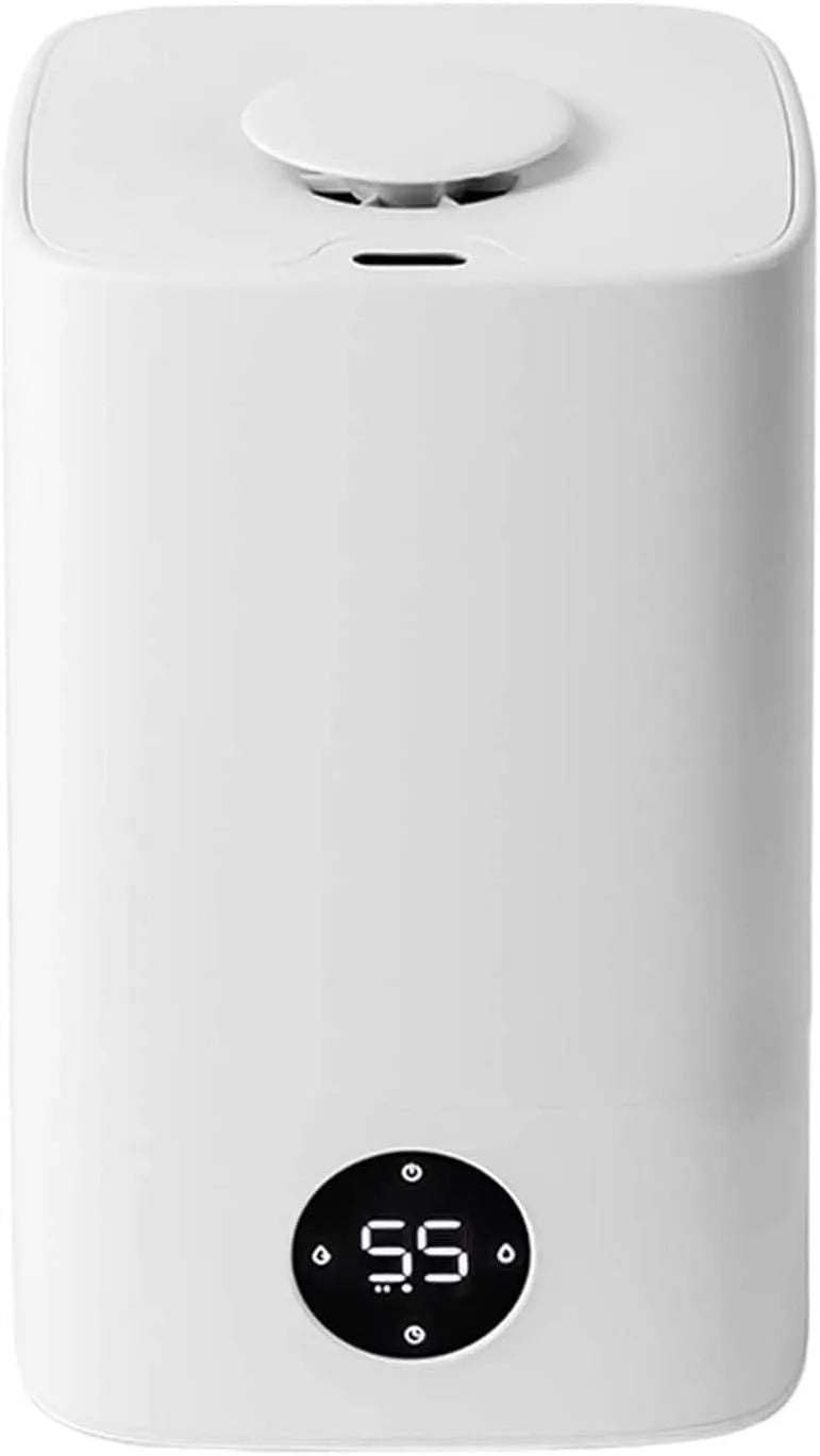 Luchtbevochtiger, 4,5L eenvoudige reiniging, Top Fill Cool Mist Luchtbevochtigers voor Slaapkamer, Slimme Luchtbevochtiger voor Thuis, Baby, Grote