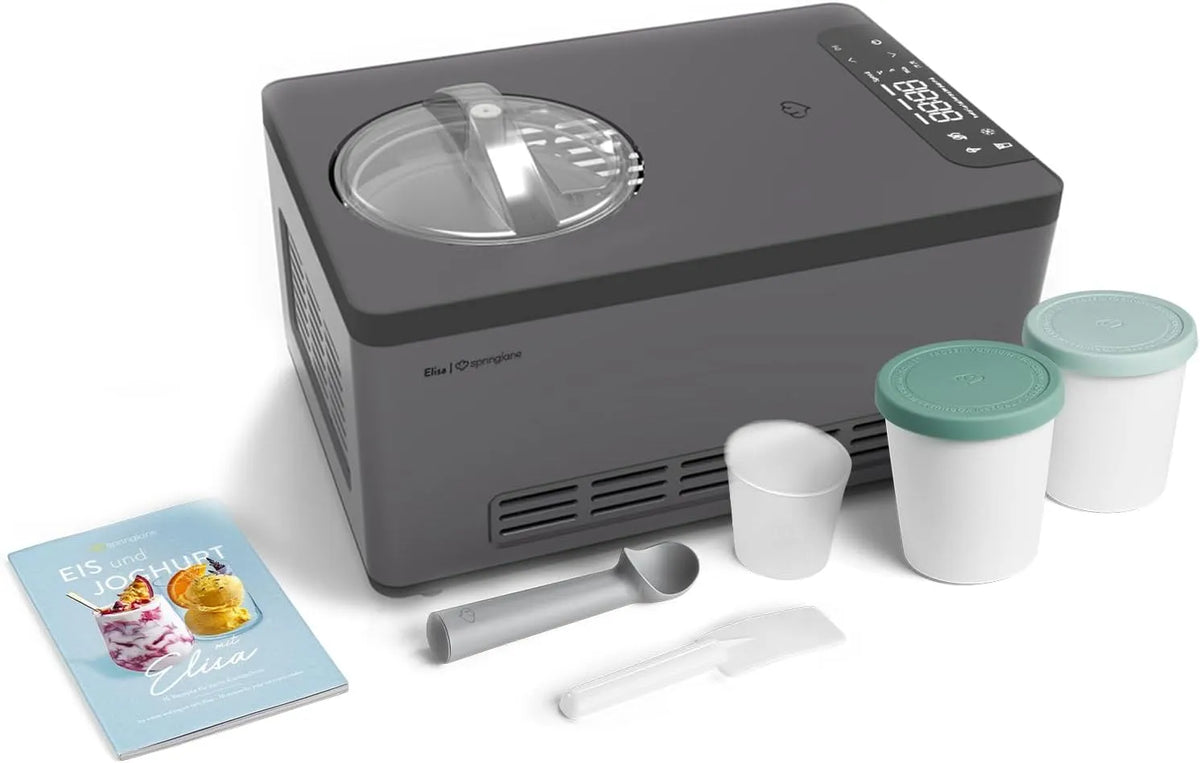 Machine met 2,0 L, 220 W, RVS, aluminium, timer en antraciet