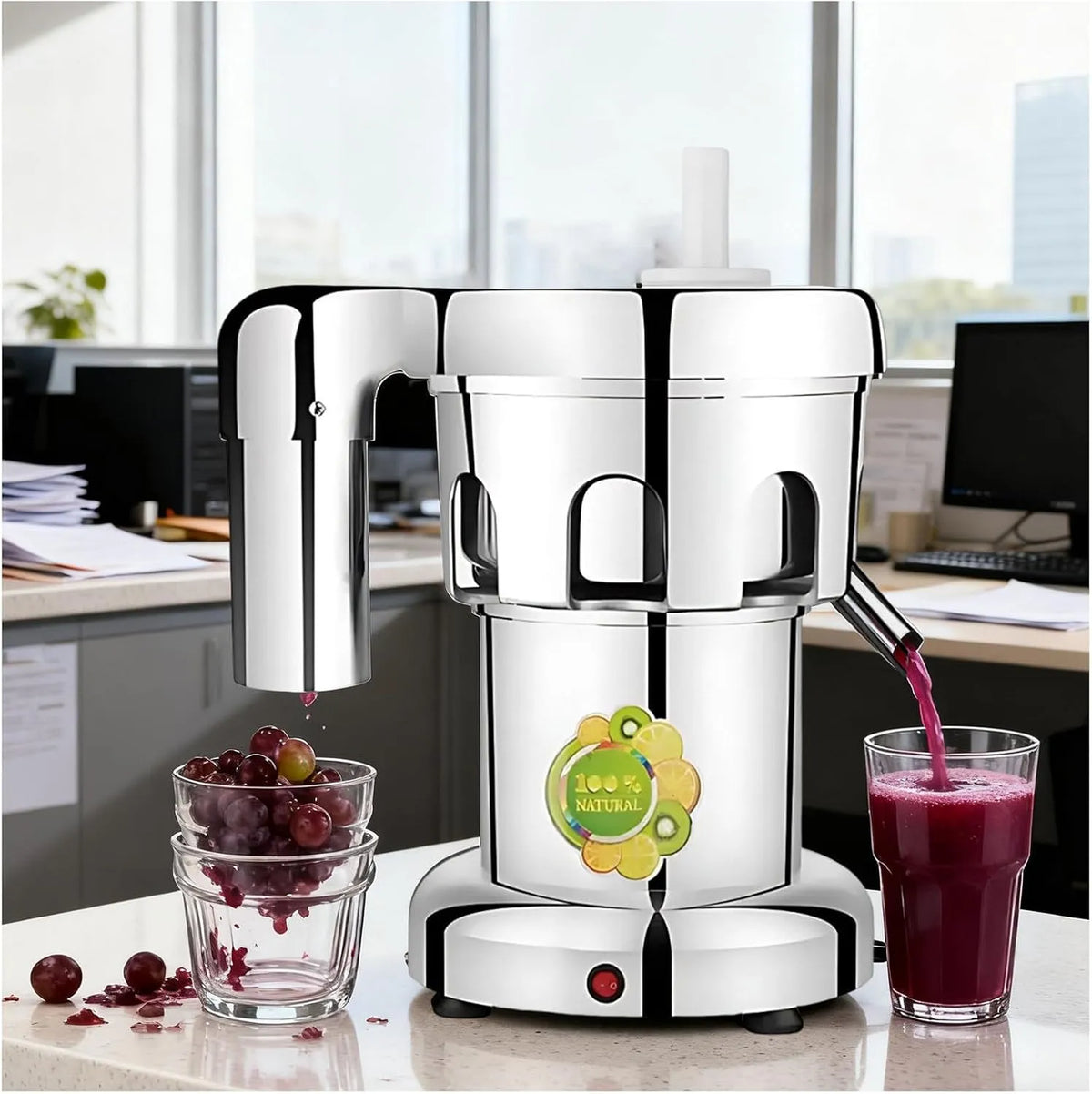Zware Commerciële Sapcentrifuge, Zware Commerciële A2000, Geschikt Voor Het Persen Van Zowel Fruit Als Groenten A2000 550 W, Elektrische Sapcentrifuge