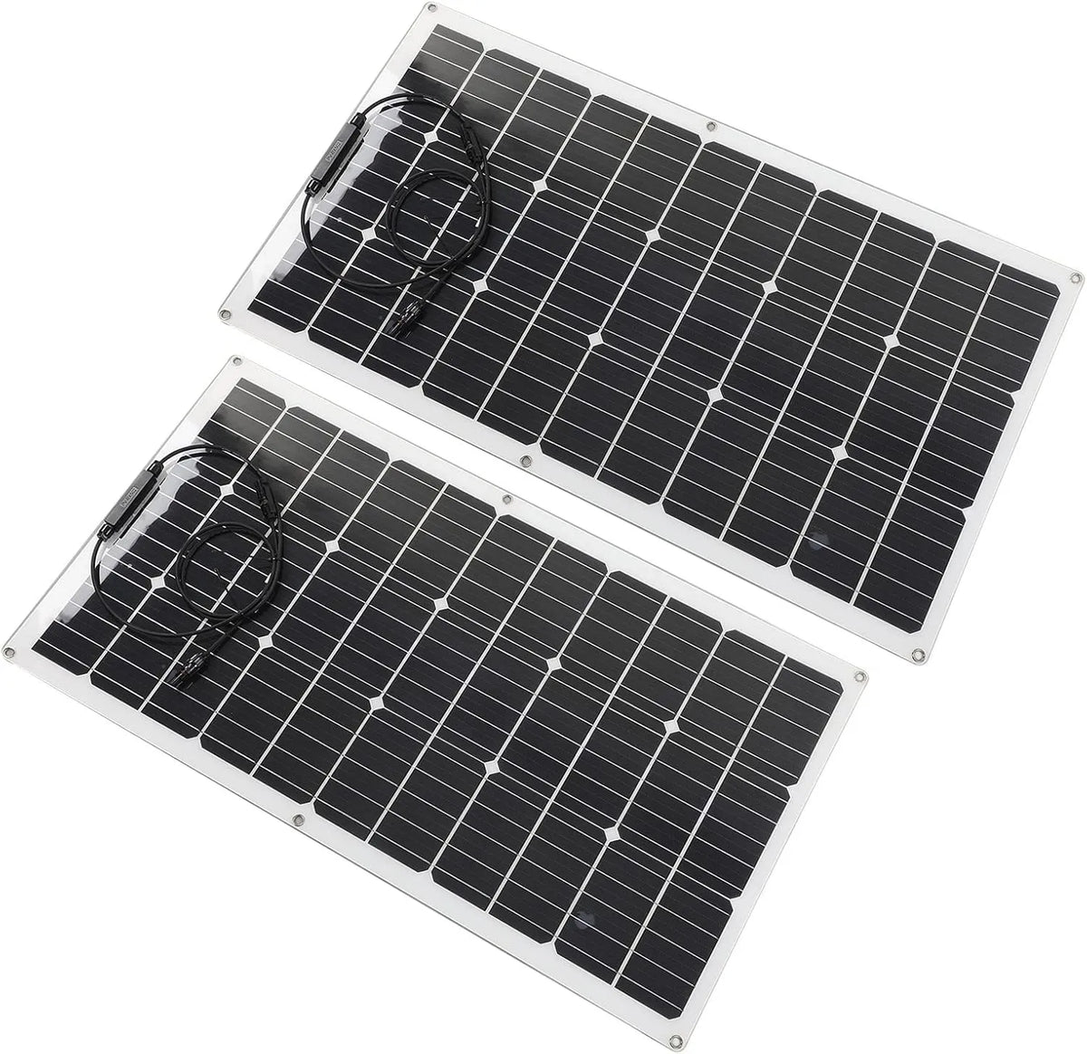 Zonnepaneel, 180 W, 12V- en 24V-systemen, PV-systeemcomponenten voor Campers Boten RV Gebruik Dun