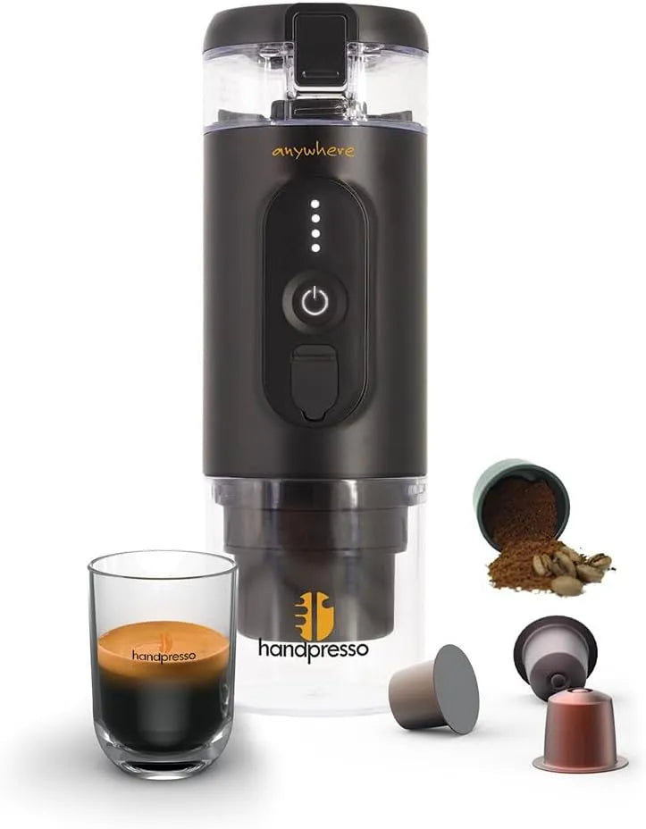 Espressomachine, Draagbare accu-koffiezetapparaat E-Presso 21700, HANDPRESSO