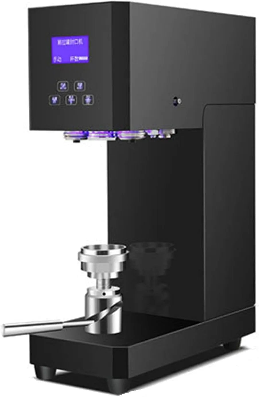 Intelligente inblikkende machine, 5,5 cm kaliber, Automatische blikverzegelaar, intelligente inblikkende machine met LCD-scherm voor melk, thee