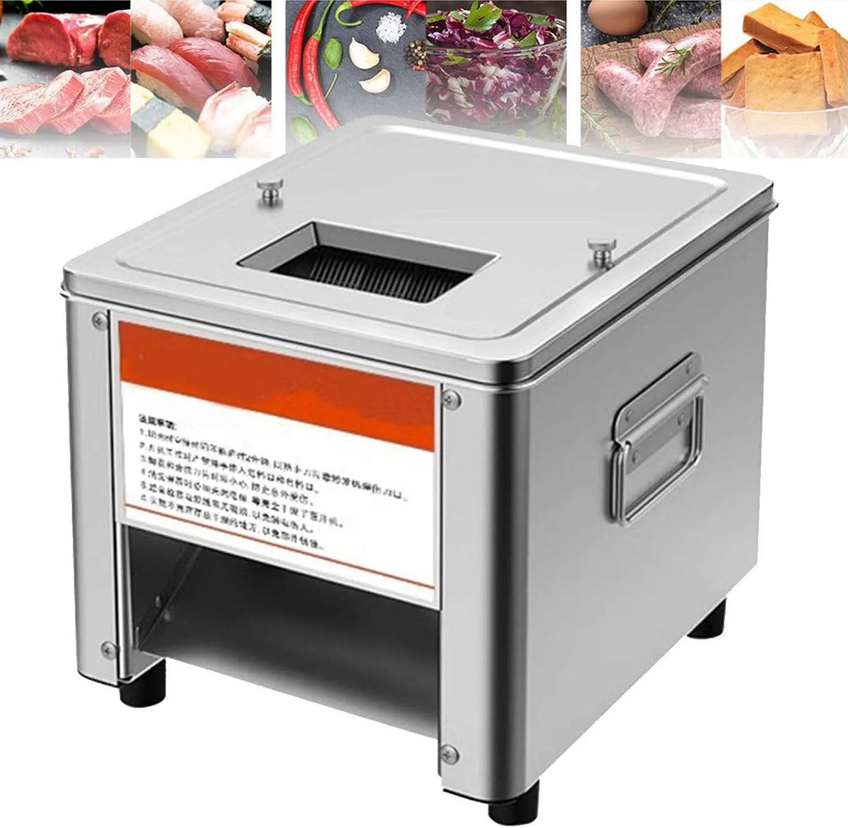 Machine met 850 W, 110 x 70 mm, RVS en voor Keuken en Restaurant