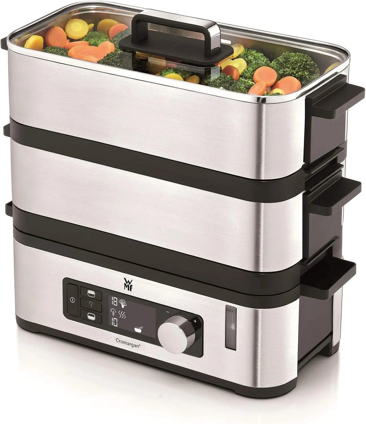 Voedselstomer met 900 W en 4,3 L, WMF KITCHENminis Elektrische Voedselstomer 900 W