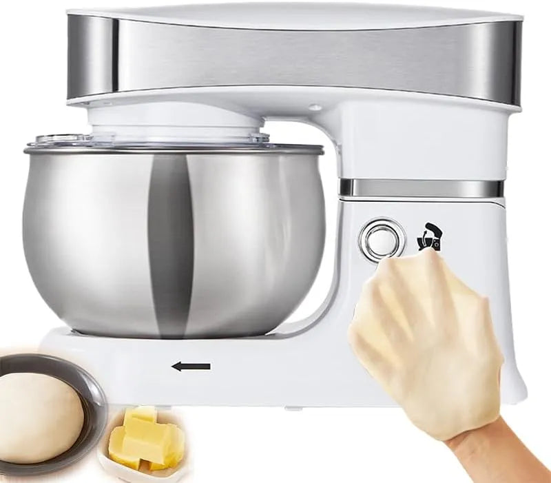 3L Stand Mixer 6 Speed mobiele Voedsel Mixer Rvs Kom Keuken elektrisch uitgevoerde Mixer Met Deeg Haak Garde & Klopper voor Bakken