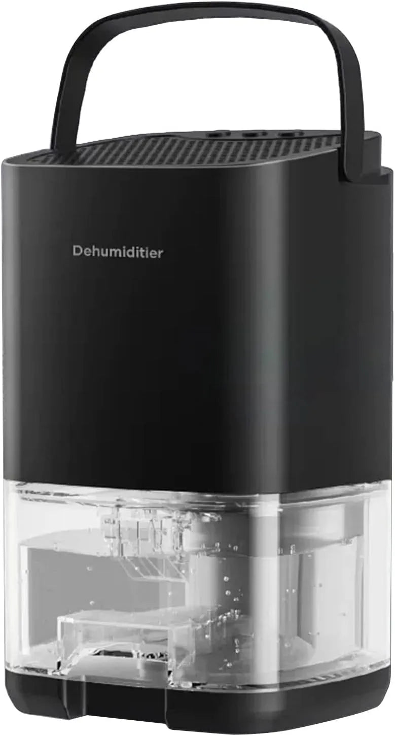 Luchtontvochtiger met 8 inch, 1000 ml, 29,9 m2, 45 dB, waterreservoir, geluidsarme werking en ontvochtigingsfunctie