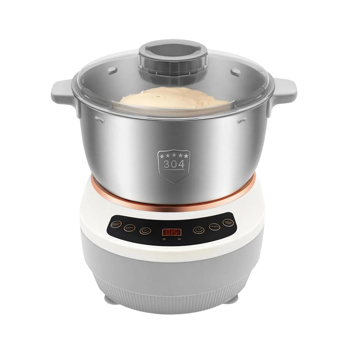 Robot met Automatische Keukenrobot Makkelijk Schoon Te Maken 7L, Pizzadeeg Maker 5L/7L Elektrische Deegmixer Voor Brood En Deeg