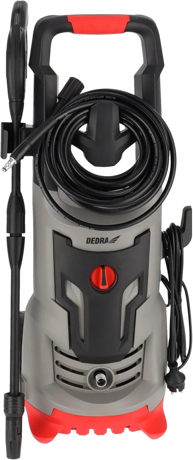 2400 W, Hogedrukreiniger, 2400 W 120/180 bar, 480 l/u, 8 m slang, DEDRA
