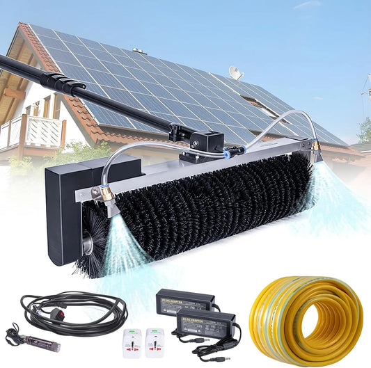 Reiniger, 360° rollende reinig, reinigingsapparatuur voor zonnepanelen, robot voor zonne-energiereiniging, zonnepaneelreiniger
