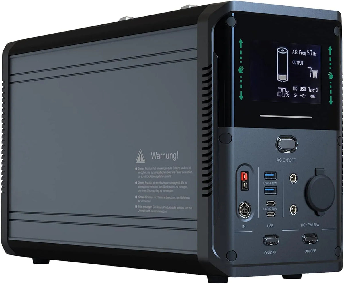 Draagbaar powerstation, 48Ah, 1000 W, Wij zetten ons in om schone
