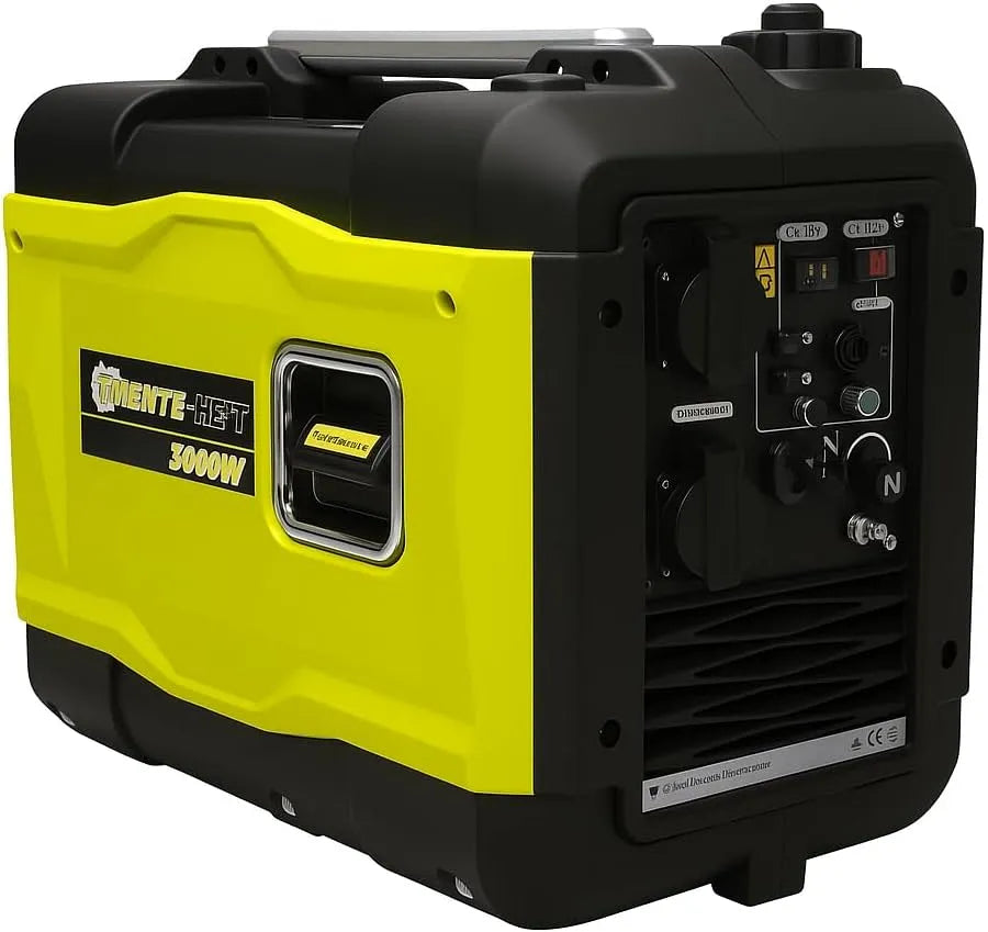 Generator, 3000 W, 2700 W continu, invertertechnologie, benzineaandrijving