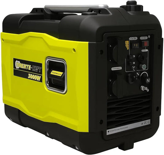 Generator, 3000 W, 2700 W continu, invertertechnologie, benzineaandrijving