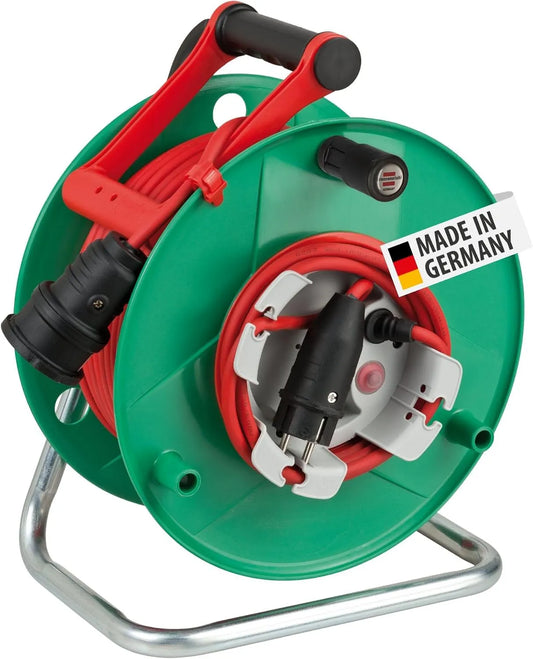 Kabelhaspel, Brennenstuhl Garant AT-N05V3V3-F, Brennenstuhl Garant G Bretec tuinkabelhaspel 50m, AT-N05V3V3-F 3G1,5 *FR*