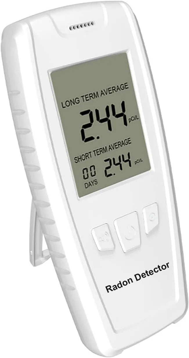 Radonmeter, Desktop Radon Monitor, en Laag Stroomverbruik Ontwerp ABS Tester Detector