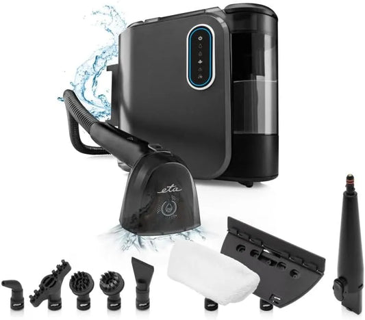 Waszuiger met 13 kPa, 60 °C, 30 seconden, 1,6 l, 1,3 l, 2000 W, aanraakbediening en digitaal display