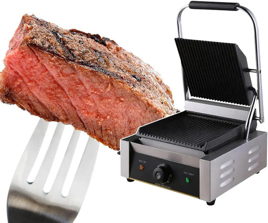 1800 W CommerciëLe Kipvleugels Grill, 1800 W CommerciëLe X9, 9.4'X9' Verwarmingsoppervlak, 50°C~300°C Instelbare Temperatuur,220V