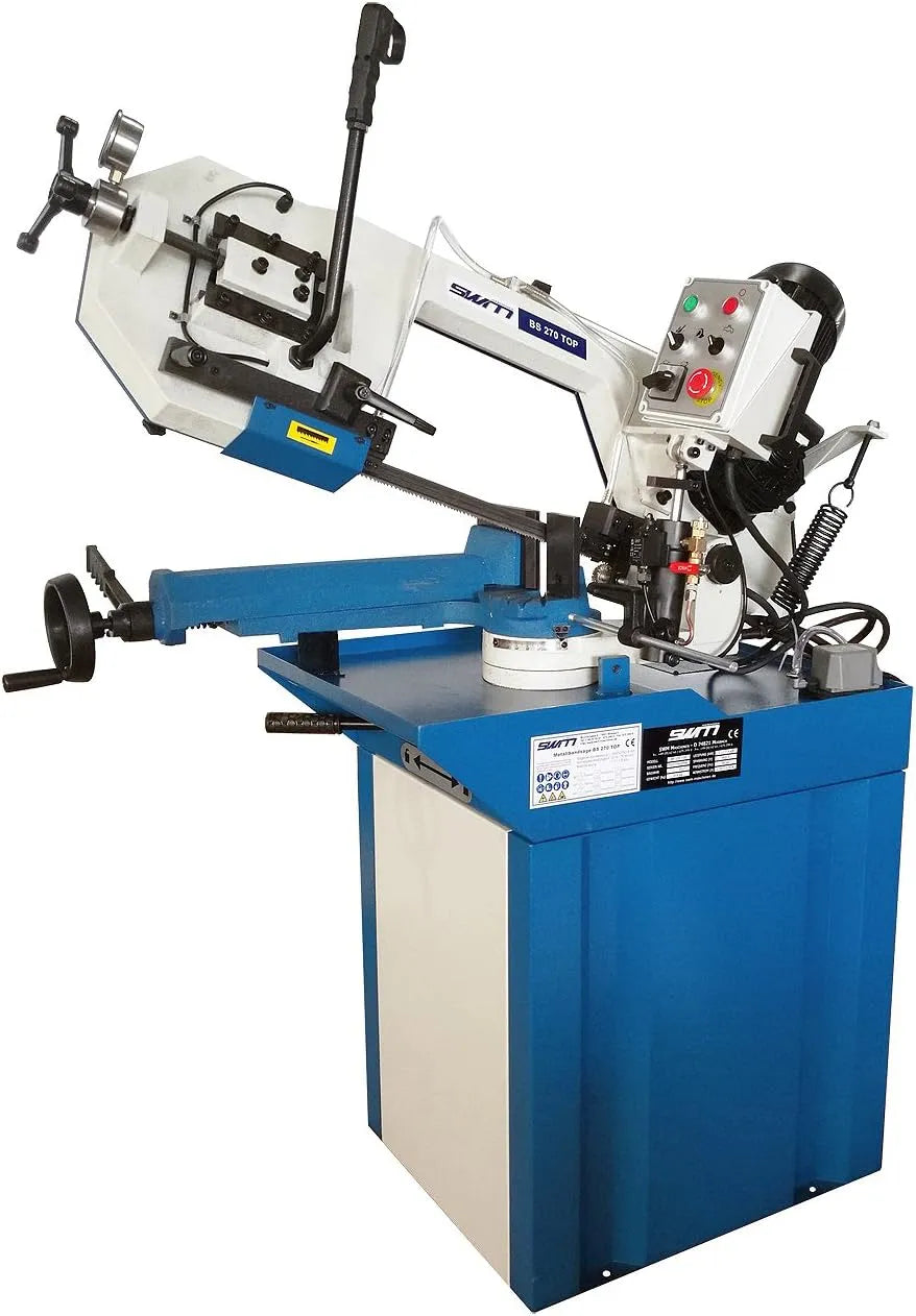 Zaag met 200 x 200 mm, 260 x 125 mm, 160 x 160 mm, 160 x 140 mm, 100 x 100 mm, 120 x 100 mm, 2450 x 27 x 0,9 mm en 1650 x 710 x 1490 mm