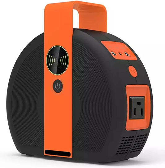 Generator, Zonne-generator mobiele uitvoering van 100 W krachtcentrale, stopcontact voor campingcamcorder, 155 Wh back-upbatterijlader voor buiten