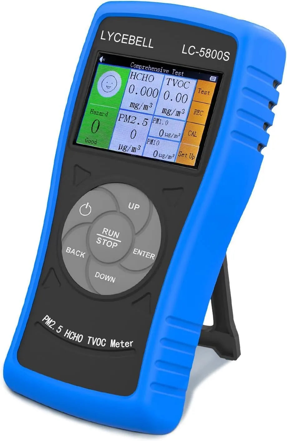 Luchtkwaliteitsmeter, Testen PM2.5 PM10 HCHO TVOC USB Oplaadbare