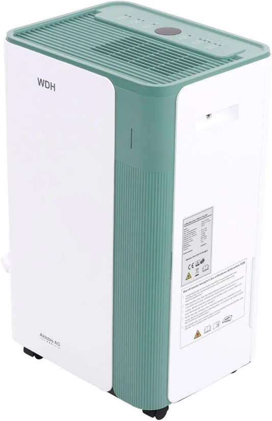 Aktobis Luchtontvochtiger WDH-118LEW met 20 l, 1-24 uur, wifi, ontvochtigingsfunctie en wit