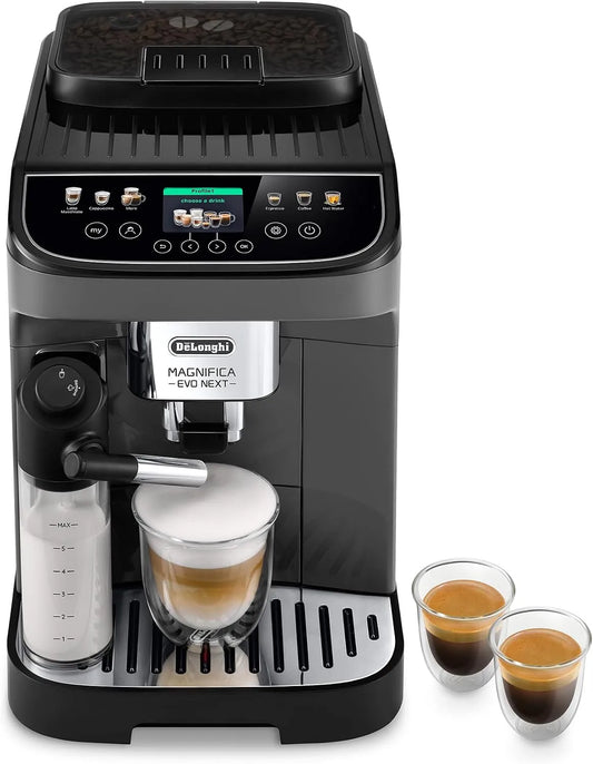 De'Longhi, Espressomachine, ECAM310.60.GB, 10 personaliseerbare recepten, volautomatische koffiemachine voor koffiebonen, grijs, soft touch