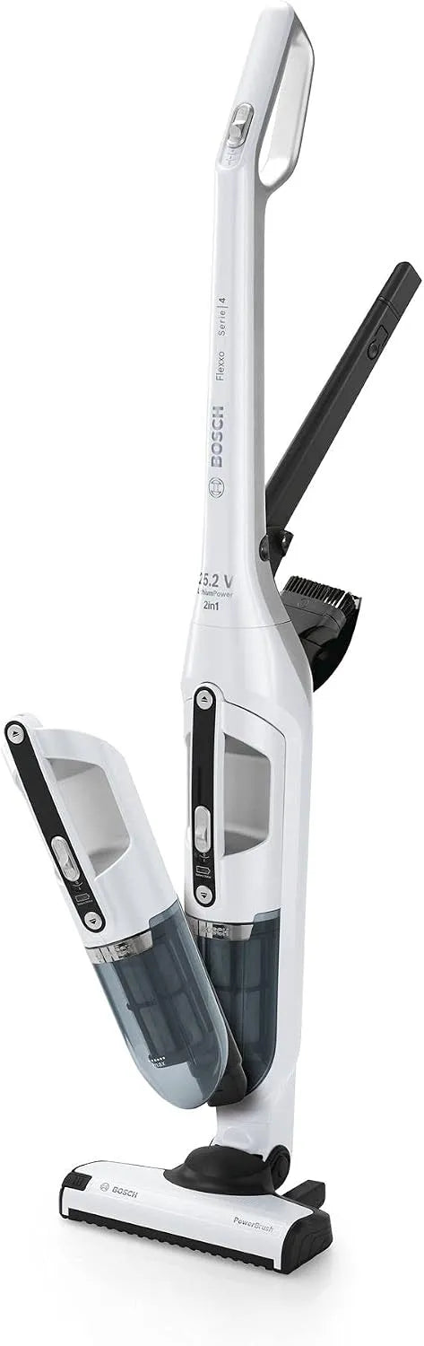 Kruimeldief BBH32551 met 25,2 V, 55 minuten, 40 °C, 2-in-1 en wit
