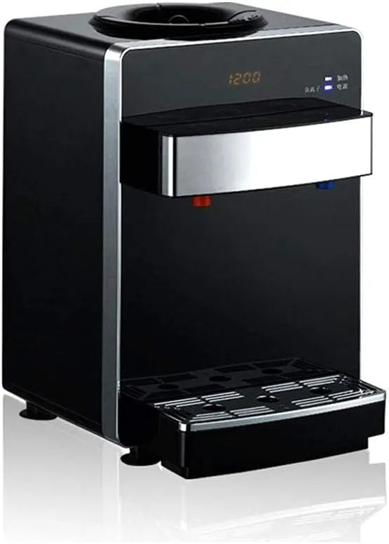 Waterdispenser met geluidsarme werking en zwart, slimme waterdispenser desktop mini-wateremmer gebruik