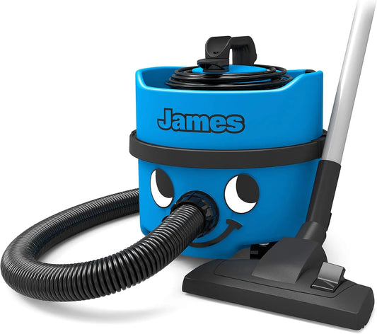Hoover Numatic stofzuiger James JVP180-11 met aluminium, voor bouwplaats en werkplaats, 2 accessoires en Numatic stofzuiger James JVP180-11