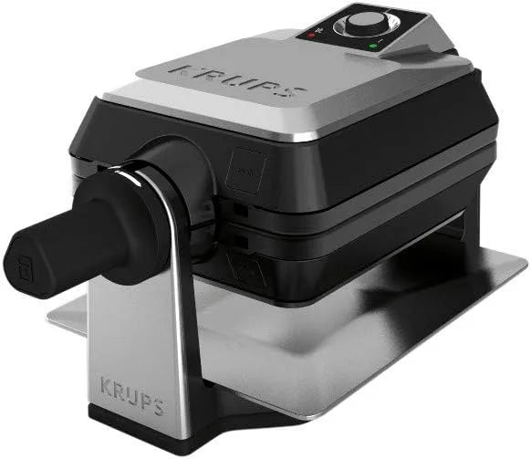 Machine, RVS, Zwart, 1200 W, Krups FDD95D Wafelmachine Professional