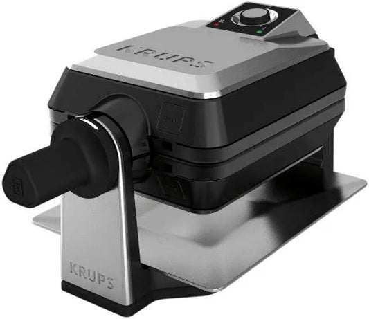 Machine, RVS, Zwart, 1200 W, Krups FDD95D Wafelmachine Professional