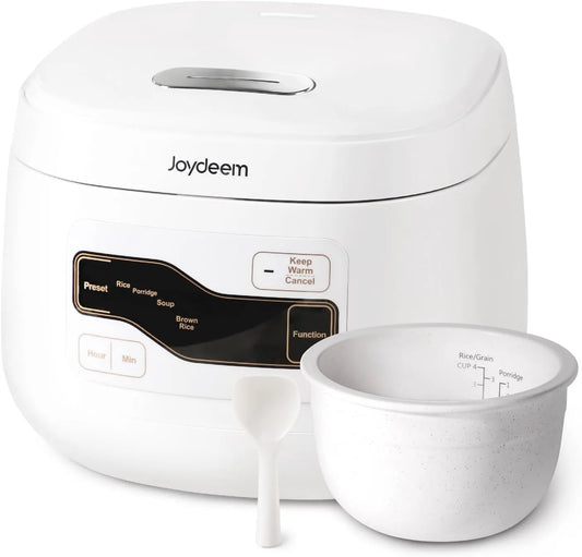 RVS binnenpan, 24 uur, 2 l, Joydeem FD20S-W keramische rijstkoker