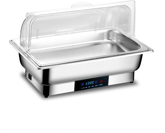 Elektrische chafing dish set van 8 liter, verstelbaar van 35°C tot 90°C