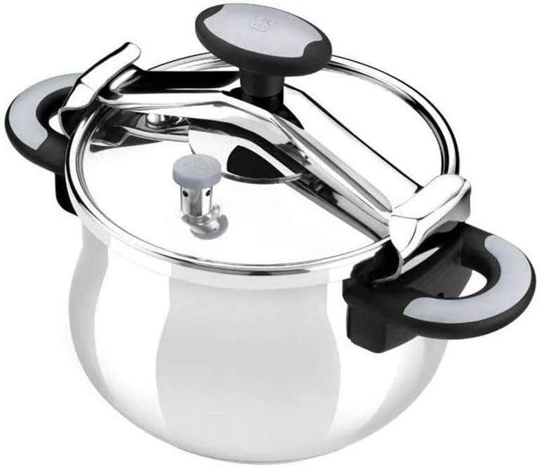 Snelkookpan, 11 l, New Star snelkookpan van RVS 18/10 met steekdeksel, BRA