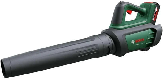 Bladblazer met 36V, 2,0 Ah, 2,8 kg en voor bouwplaats en werkplaats