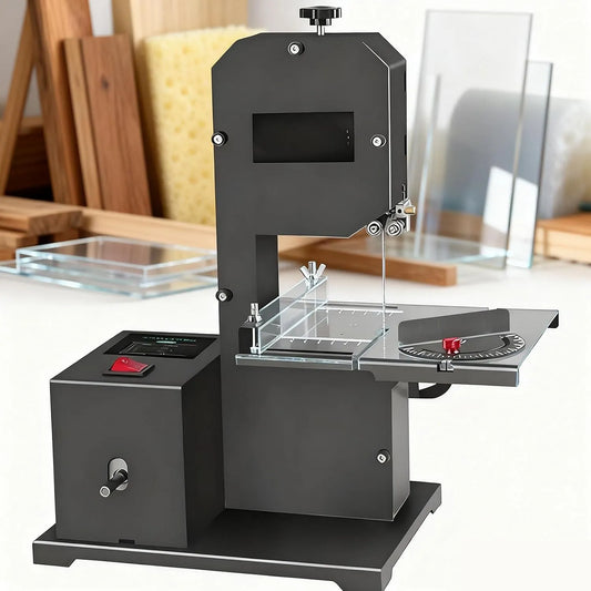 Cirkelzaag met 220V, 800 W, 70 mm, 90 mm, 730 mm, 460 mm en 350 mm