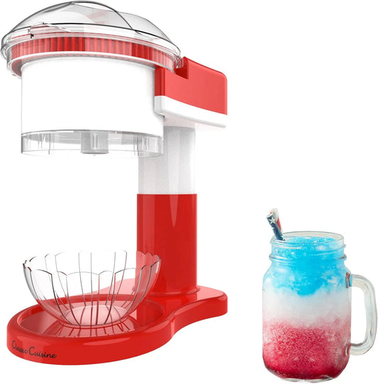 Apparaat, beker door Classic Cuisine, en slushy machine voor thuisgebruik aanrecht