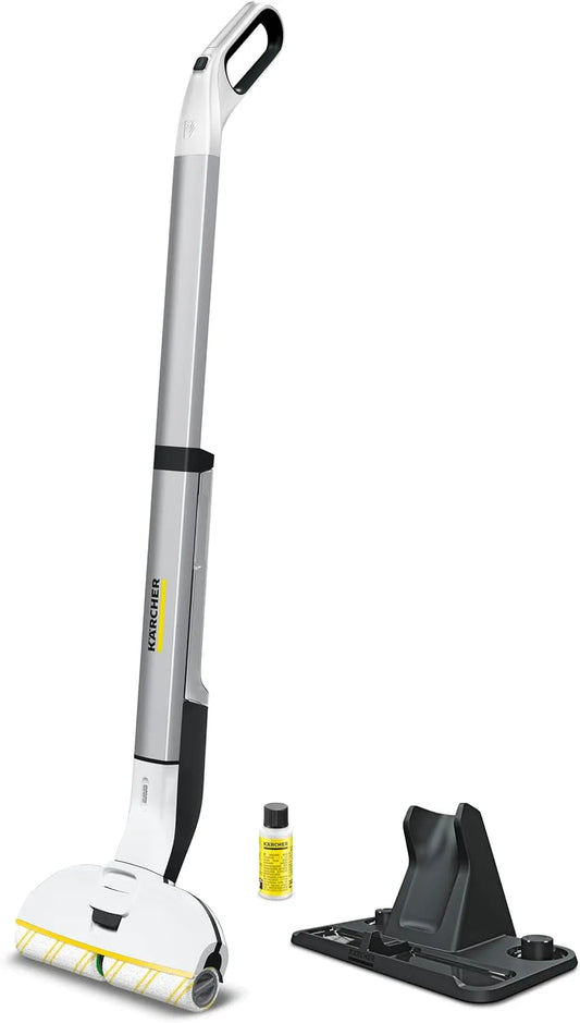 Vloerreiniger, Kärcher, oppervlaktevermogen per acculading: ca. 60 m2, wit, levensduur batterij: ca. 20 min