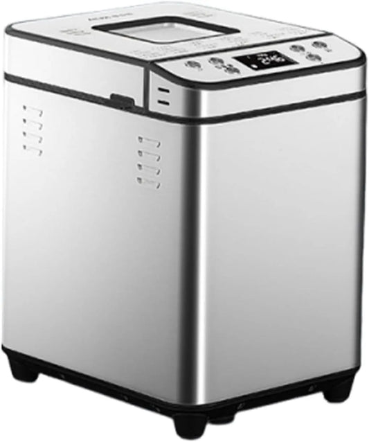 Broodbakmachine met 700 W, 25 programma's, geluidsarme werking en RVS