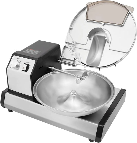 Keukenmachine, 250 W, 1500 omw/min, groentesnijder, voor het hakken van groenten, fruit, granen, noten