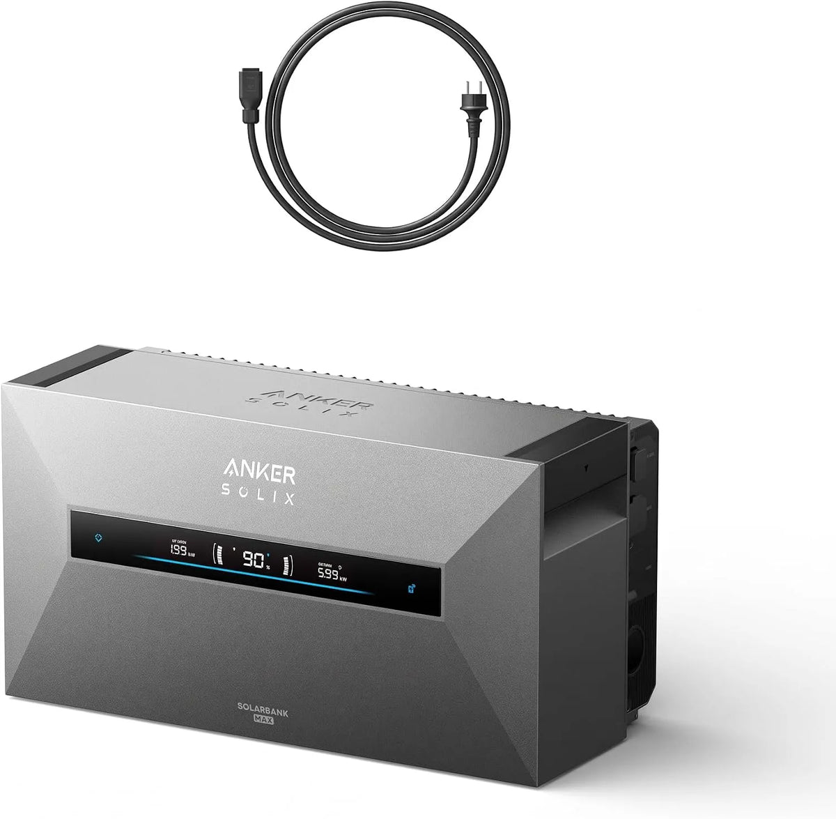 Anker SOLIX Solarbank Max AC met 7kWh, 42kWh, 3680 W en zonne-energie