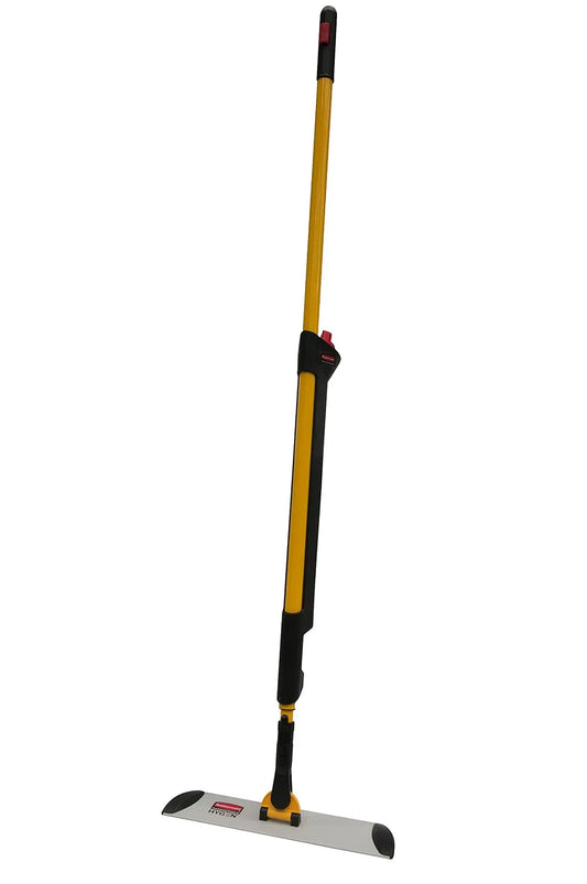 Rubbermaid Commercial Products Pulse dweilset met enkelzijdig frame met 600 ml, 80 m2 en geel