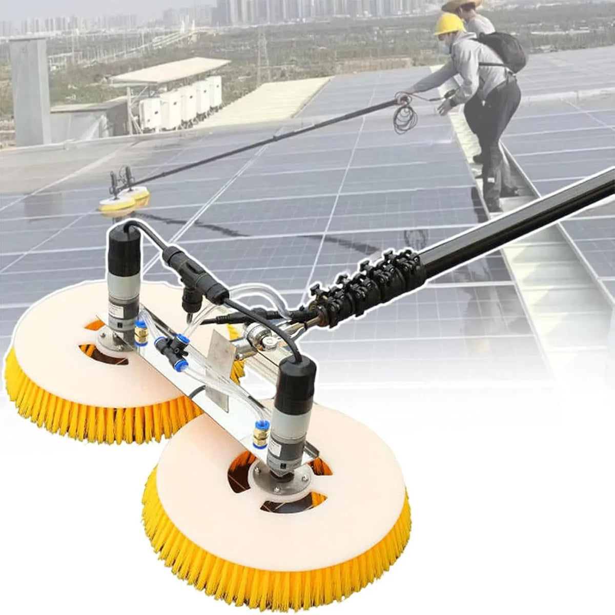 Machine met 70 cm, 8 uur, 40 mm, 220 V en complete onderhoudsset
