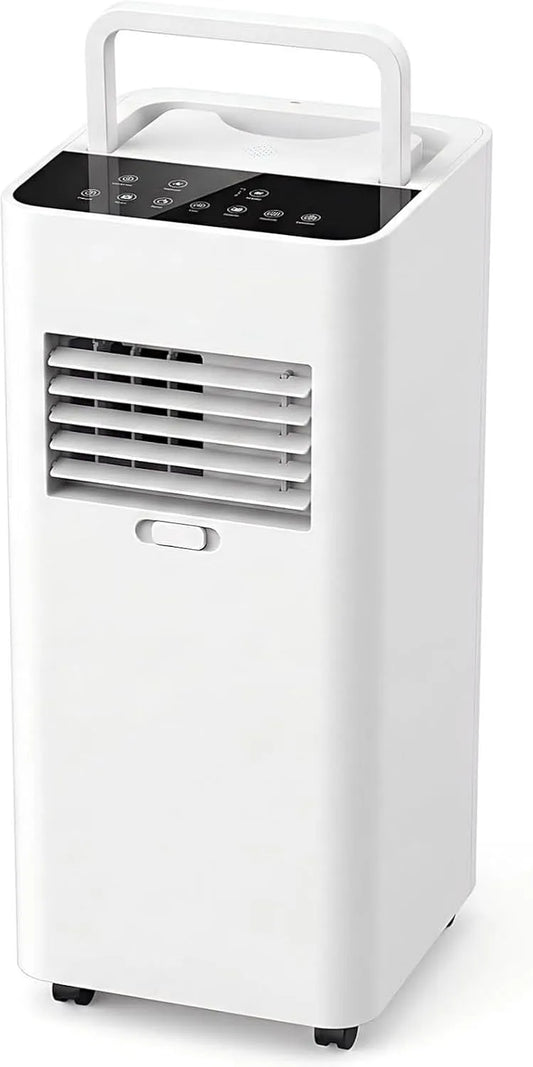 Mobiele airconditioner met 7000 BTU, 24 m2, 3-IN-1, timer, geluidsarme werking en ontvochtigingsfunctie